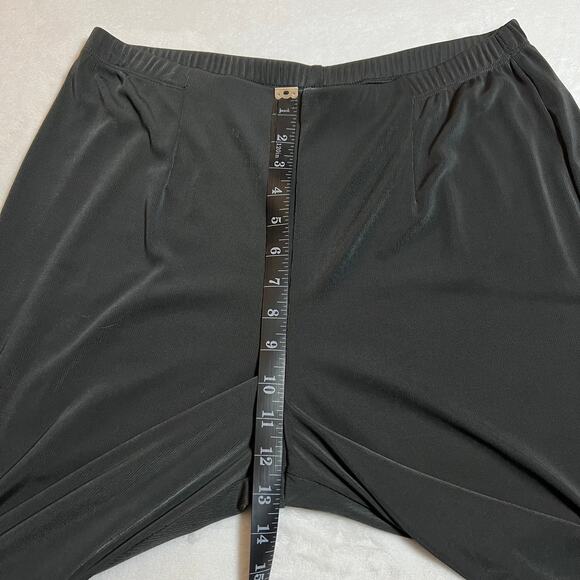 Chico's Easywear High Rise Straight Leg Pants Size L/2 Slinky Travel Vacation - Picture 7 of 9